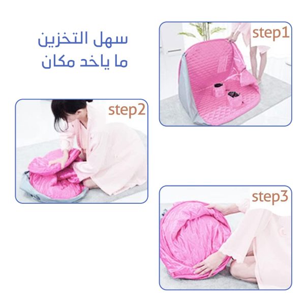 جهاز الساونا المنزلي قابل للطي, ضمان عامين