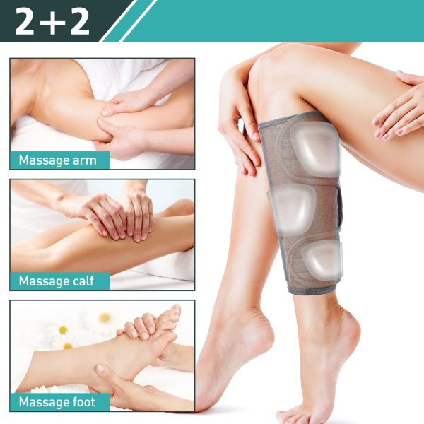 جهاز تدليك وتدفئة  الساق والذراع بضغط الهواء (قطعتين)