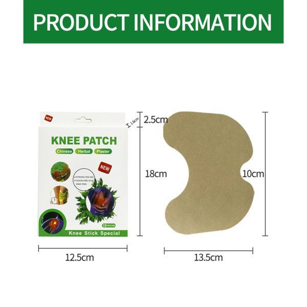 لاصقة عشبية سحرية لتخفيف الألم للركبة و الرقبة