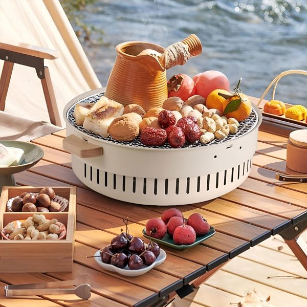 منقل فحم وشواية