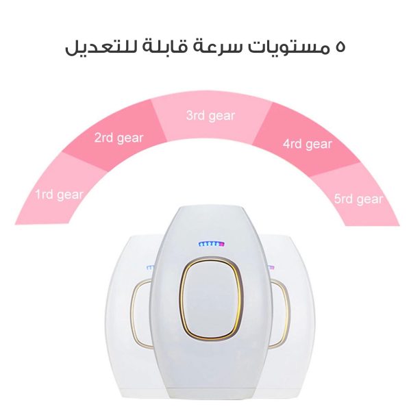 عرض  جهاز IPL الحديث ازالة الشعر بالليزر+كريم سحري للتنظيف العميق والترطيب