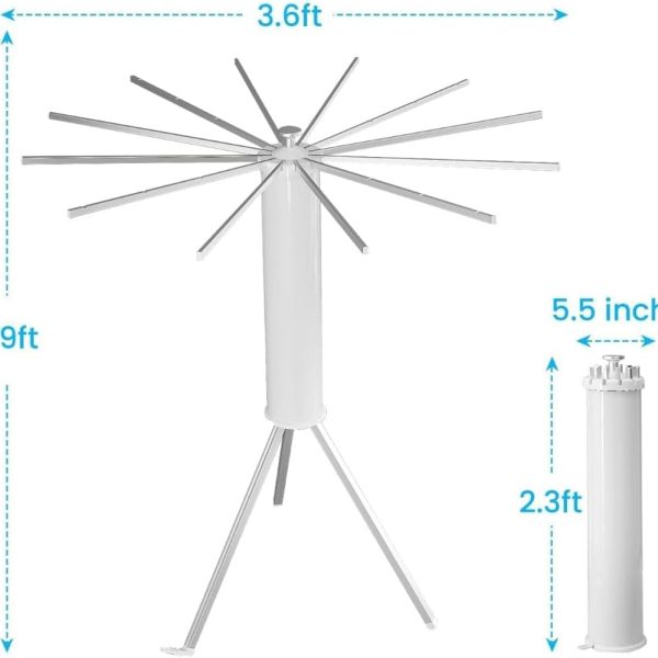 منشر الحديث العملى موفر للمساحة  داخلي قابل للطى